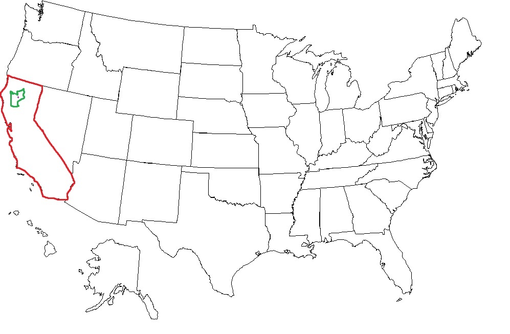 Carte des états-unis